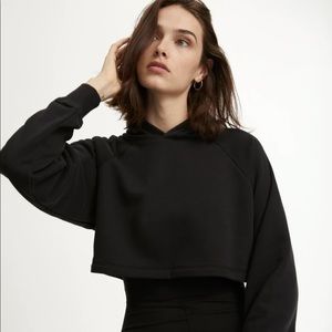 Something Navy x Bandier cropped long sleeve